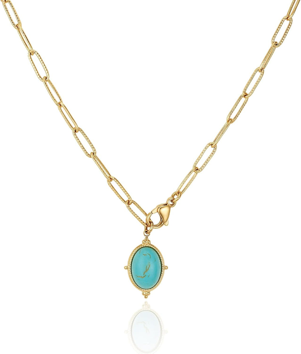 Yimari Handmade Pendant Necklace Minimal Gold Everyday Design