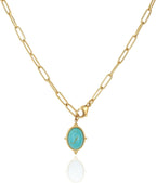 Yimari Handmade Pendant Necklace Minimal Gold Everyday Design