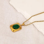 Yimari Handmade Pendant Necklace Minimal Gold Everyday Design