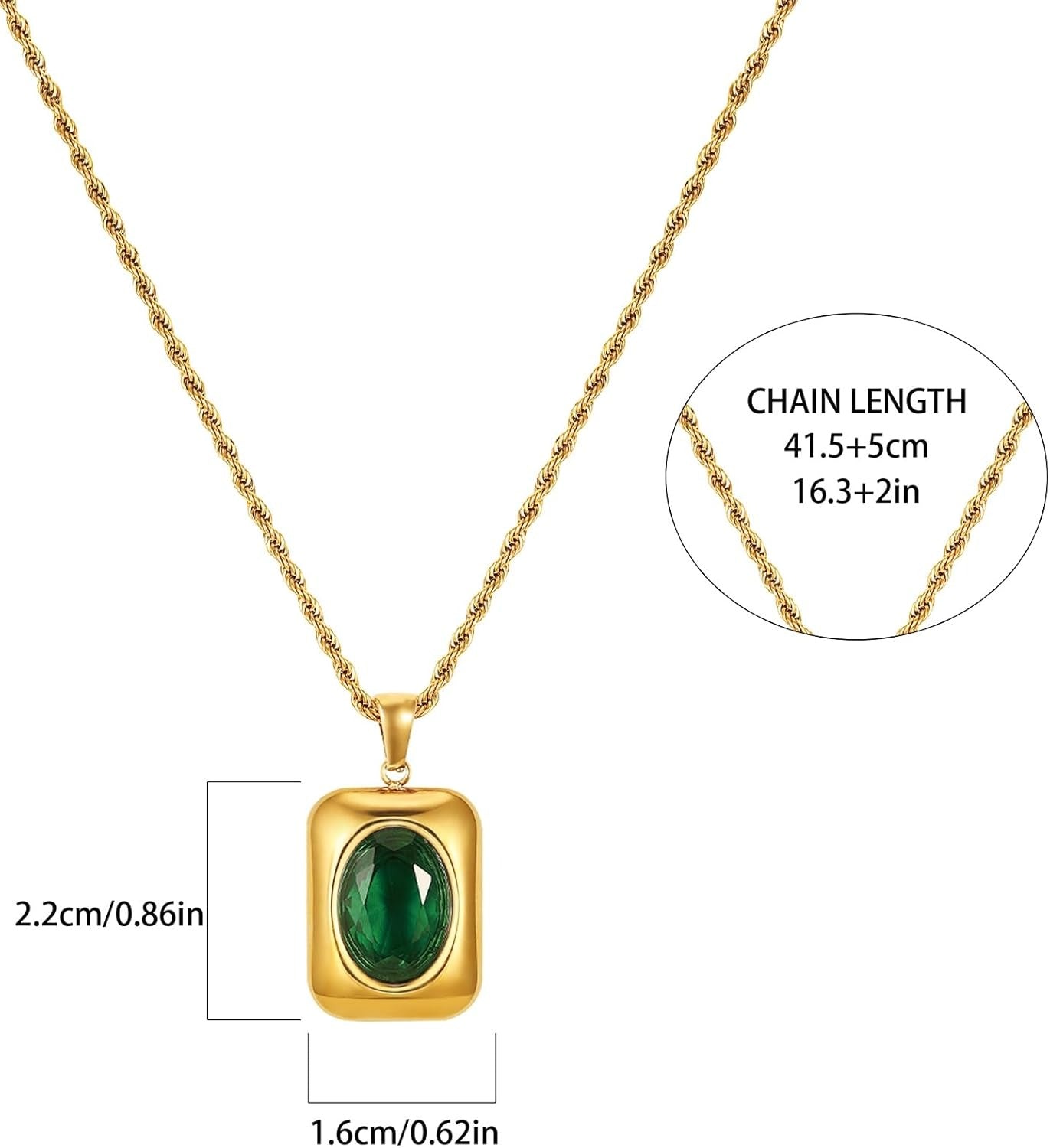 Yimari Handmade Pendant Necklace Minimal Gold Everyday Design